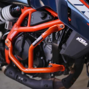 Beetle Crash Guard (Orange) For KTM Duke 250/390 Gen-3