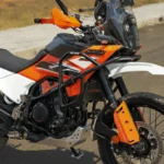 BLACK CRASH GUARD FOR KTM 250/390 ADVENTURE/ADVENTURE X