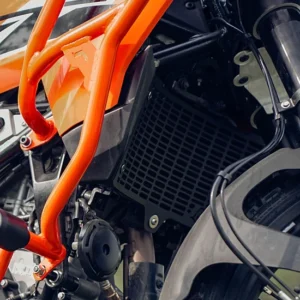 KTM Adventure 390 (2025 model)/ 250 ADV/390 ADV R/390 ADV X+/390 ADV S 2025 VECTOR RADIATOR GRILL BLACK