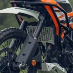 KTM Adventure 390 (2025 model)/ 250 ADV/390 ADV R/390 ADV X+/390 ADV S 2025 VECTOR RADIATOR GRILL SILVER