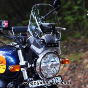 BOLT Windscreen for Royal Enfield Interceptor 650 - Clear