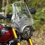 "WANDERER" Premium Touring Windshield for Triumph Scrambler - Smoked