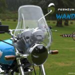 ALL NEW - WANDERER - Premium Windshield for RE Interceptor 650 - Clear