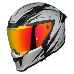 Korda Icon Fallout Helmet (Matt Silver)