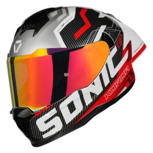 Korda Sonic GP Spi-D Helmet (Red)