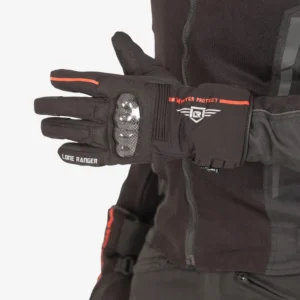 Lone Ranger Dryd V2 Waterproof Riding Gloves-Black