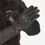 Lone Ranger Viking All Leather Gloves CE with Knox SPS 404 Sliders