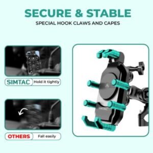 Simtac octo grip with vibration damper & wireless charging (MH03WC-PRO)