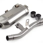 Powerage Slip-On Exhaust for Royal Enfield Himalayan 450 with De-Cat Pipe