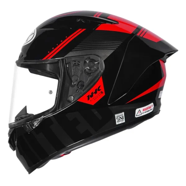NHKGPRTechStreetUndisputedBlackRedHelmet1