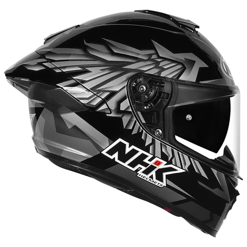 NHKK5RWingstarBlackSilverHelmet1