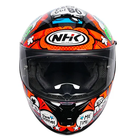 NHK_K5R_Bo_Ben_Green_Orange_Helmet_3
