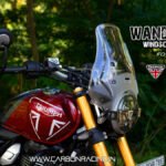 "WANDERER" Premium Touring Windshield for Triumph Speed 400 - Clear
