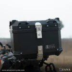 ZANA-UNIVERSAL TOP BOX PLASTIC ( 45ltr ) BLACK WITH BACK REST CUSHION