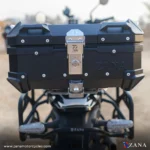 ZANA-UNIVERSAL TOP BOX ALUMINIUM BLACK ( 22ltr ) L-FLAT