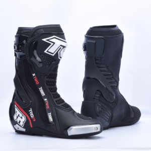 TR TIGER X TWO Racing Boots – Full Black