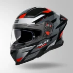 STUDDS - HELIOS D2 CIRCUIT DECOR BLACK & RED