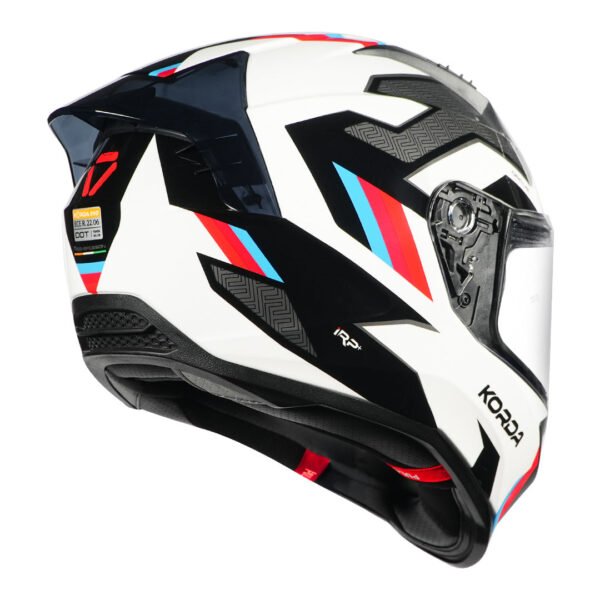 KordaEvoOrcusWhiteBlueRedGlossHelmet05