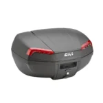 Givi E46N Riviera – 46 LTR Monolock TopCase Black With Red Reflectors
